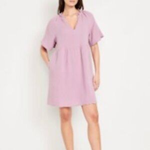 Old Navy Mauve Ruffle Dress - BRAND NEW